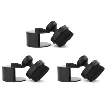3X Car Tyre Cleaning Brush Set Tire Shine Applicator High Density Detailing Brushes for Vents Trim Seats Emblems Wheels
