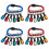 Bithouder Sleutelhanger, 4 Sets van 12 STUKS 1/4 Boorbithouder, Easy Release en Quick Change Bithouder,Schroevendraaier Bithouder 1