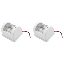 2X Bateau 12V Stern Light Navigation Lights Marine LED Boat Light Sailing Lamp Waterproof Navigation Light Yacht Boat