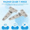 DobradiçAs T de Grau MaríTimo, DobradiçAs de , 4 Polegadas X 2 Polegadas, Sem RuíDo, AçO InoxidáVel 316 Resistente com Parafusos (2 PCS) 6