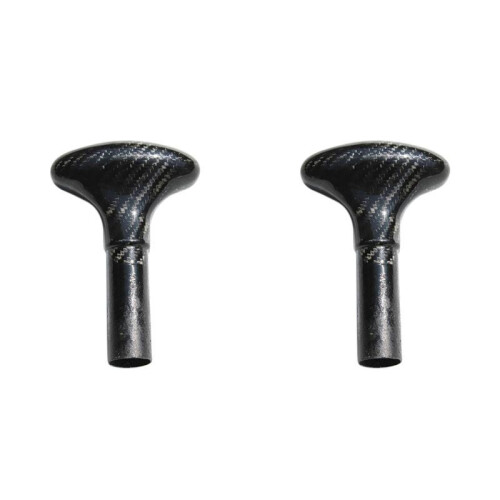 2X Surf Paddle Handle Carbon Propeller  Board Carbon Paddle Accessories Surfboard Parts