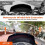 2X Universal Motorcycle Adjustable Windshield Extension for        (Clear) 5