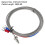 2X PID-Temperature Controller REX-C100 Thermostat Kit High Voltage 100ACV to 240ACV+SSR Relay 40DA+ K Probe 3