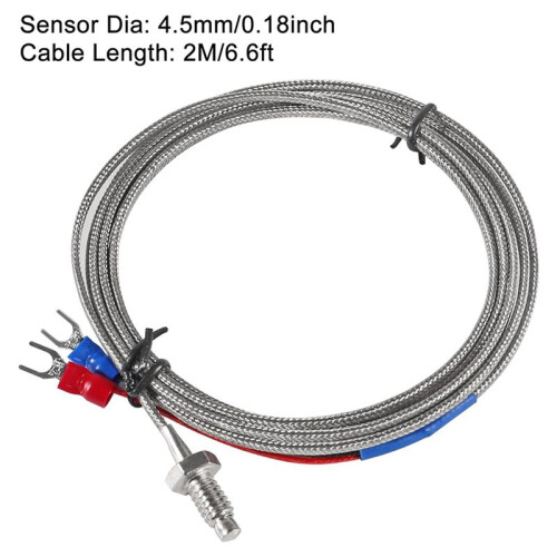 2X PID-Temperature Controller REX-C100 Thermostat Kit High Voltage 100ACV to 240ACV+SSR Relay 40DA+ K Probe 2