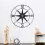 Metal  Compass Vane Wrought Iron Decoration Indoor Ornaments 5