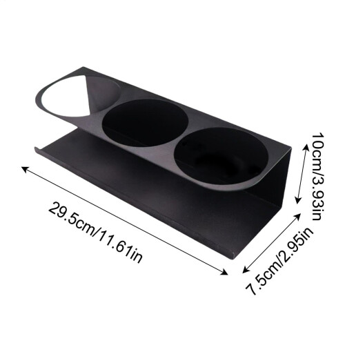 Magnetic Cup Holder with Strong Grip, Space Saving Iron Bottle Organizer for Kitchen Storage 1