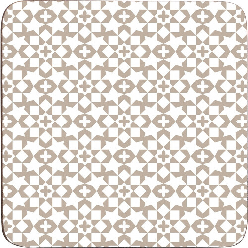 Premier Housewares Casablanca Coasters Natural Set of 4