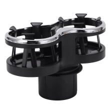 2in1 Car Cup Holder Expander with Ashtray – Adjustable Universal Holder for Large Bottles and Cans