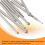 10 Pcs Jewelry Setting Burr - 3/32Inch Shank Stone Setting Burs Cylinder - Cone Shape Lapidary Making Tools 7
