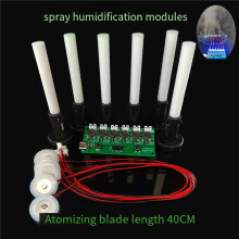4X Módulo Umidificador DIY Kit Placa de Controle de Nebulização Nebulizador Ultrassônico Placa de Circuito de Driver de Névoa 6 Bicos