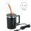 2X Headlamp Polishing Kit Headlight Polish Repair Tool Heating Atomization Cup Electric Heating Cup with Nozzle US Plug 2
