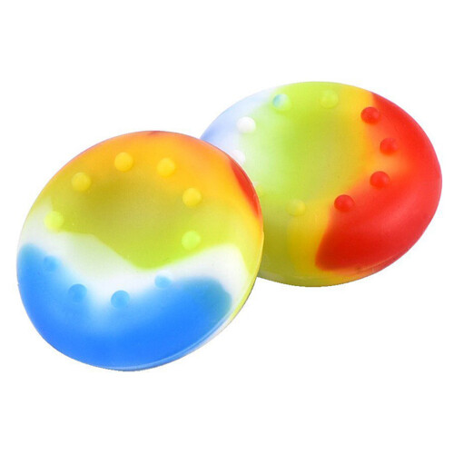40X Silicone Thumb Grips Caps Stick Protect Cover for  One, PS4 Controllers 2