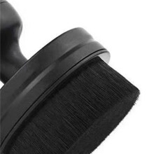 3X Car Tyre Cleaning Brush Set Tire Shine Applicator High Density Detailing Brushes for Vents Trim Seats Emblems Wheels