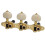2X Classical Guitar Tuning Peg Acoustic Guitar Tuners 1:18 Tuning Key 3 Left 3 Right Guitars Knobs Replacement 7