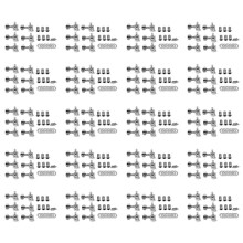 Guitar Sealed Small Peg Tuning Pegs Tuners Machine Heads for Acoustic Electric Guitar Guitar Parts( Silver 120R )
