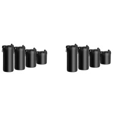 8 Peças Estojo de Câmera Conjunto de Bolsa de Lentes Estojo de Lentes Pequeno Médio e Extra para Bolsa de Lentes de Câmera DSLR Bolsa à
