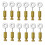 24Pcs DIY Tools Handmade Leather Goods Tools Suture Fixing Needle Leather Goods Fixed Needle Stitching 6-12mm 2