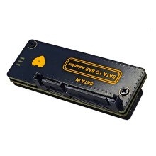 2X Adaptateur de Carte D'Extension Vers SAS 6 Gbit/S (7 et 15) 22 Broches Mâle Vers SAS 29 Broches Femelle pour 2,5 Pouces 3,5 Pouces
