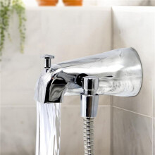 2X Tub Spout with Diverter, Bathtub Faucet with Shower Diverter and Hex Wrench Fits 1/2 Inch Copper Tube, 5.3 Inch