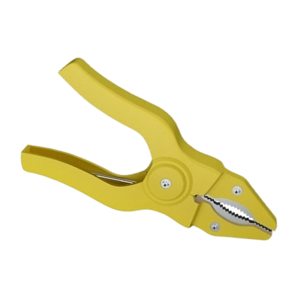 Large Opening 50A Copper Alligator Clip Heatproof-Yellow 7754001652388