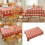 Beautiful Red Gingham Tablecloth Quick Cleaning for-140*180cm 3