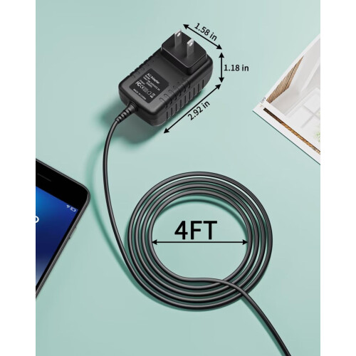 AC Adapter for Wagan Tech 400W Power Dome Jump Starter, Replacement Charger with Multi Protection 2