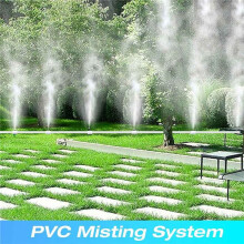 20 St 1/2 Tums PVC-Dimmunstycke Immningssystem för Uteplats Utomhus -Koppling PVC-Delad Sektion med Dimmunstycke