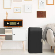 2X Portable Air Conditioner Cover Waterproof Matte Zipper Bag Protective Cover Perfect for Indoor Air Conditioners Black