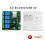 2X 4CH Zigbee  Light  Module AC 85-250V RF433 Receive 10A Relays Work with Alexa Assistant,Tuya  Life 3