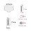18 Pcs Guitar Tuning Peg Buttons, Tuning Pegs Knobs Machine Heads Buttons for Guitar 2
