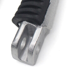 2X Motorcycle Front Foot Pegs Footrest Adapters for ER6N 650R 1000 Z1000SX VERSYS 650 1000 Z1000