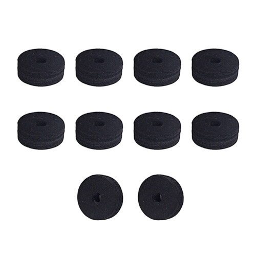 10Pcs Plastic Bass Drum Felt Pad Replacement Drum Felt-WC72