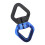 Climbing Swivels 30KN 360 Degree Rotational Rope-blue black 1