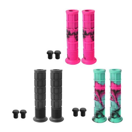 Breathable Bicycles Grip Bikes Handlebar Grip for 22.2mm-Black 1