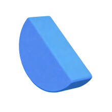 Nonslip Foam Training Yoga Block Light Weight Half Round-Blue