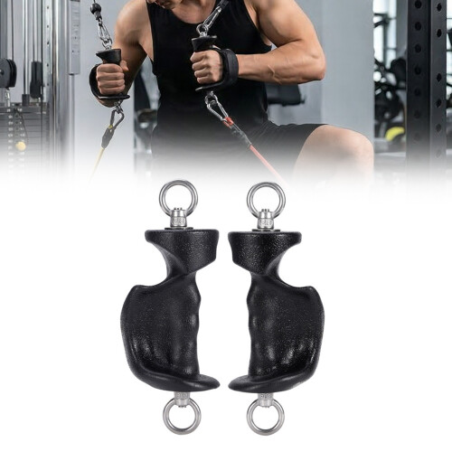 Workout Handle For Gym Equipment With Enhances-Large Double R 2