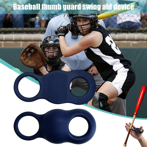 Silicone Thumb Guards Baseball Training Thumb Protector-White 2