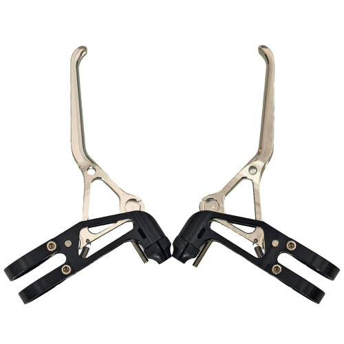 Aluminium Alloy Bicycles Brakes Levers Bikes Handle-silver