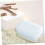 2pcs Double Layer Soap Dish with Lid for Bathroom and Kitchen, Keeps Soap Dry and Clean 2