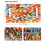 Comfortable Polyester Golf Cart Seat Cover Leaf Pattern-95 7