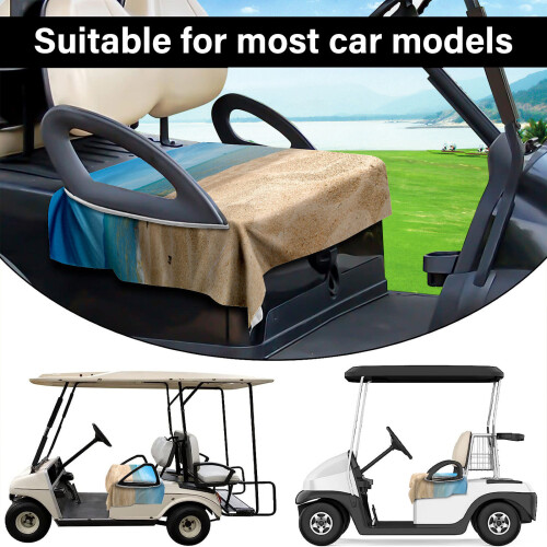 Polyester-Golfwagen-Sitztuchdecke, einfach zu-27 2