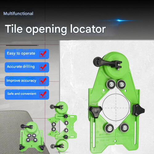 Lightweight Sturdy Plastic Drilling Locator Tool for Reduced-2 2
