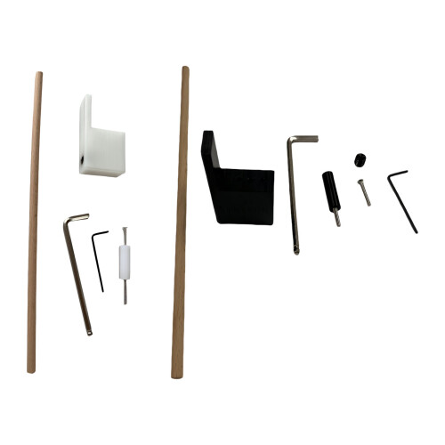 High Performances Zincs Alloys Guitar Accessory-White 1