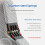 Multifunktionale Kniestütze, bequeme Kniebandage,-grau 6