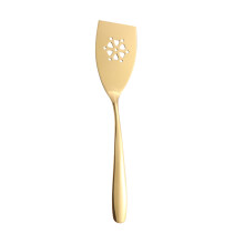 Stainless Steel Meat Spatula, Long Handle Steak Turner, BBQ Frying Spatula, Ideal for Grilling, Carving and Serving Meats