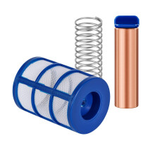 Copper Anode Replacement Kit for Solar Pool Cleaner Chlorine-Free Sun Shock & Water Purifier Automatic Pool Cleaner up to 32,000 Gal