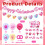 Valentine's Day Party Decorations Kit with Heart Balloons 1