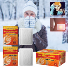 Hand Warmer Patch,Winter Warm Patch,Foot Warmer Patch,Self-heating Patch Outdoor Warm Patch