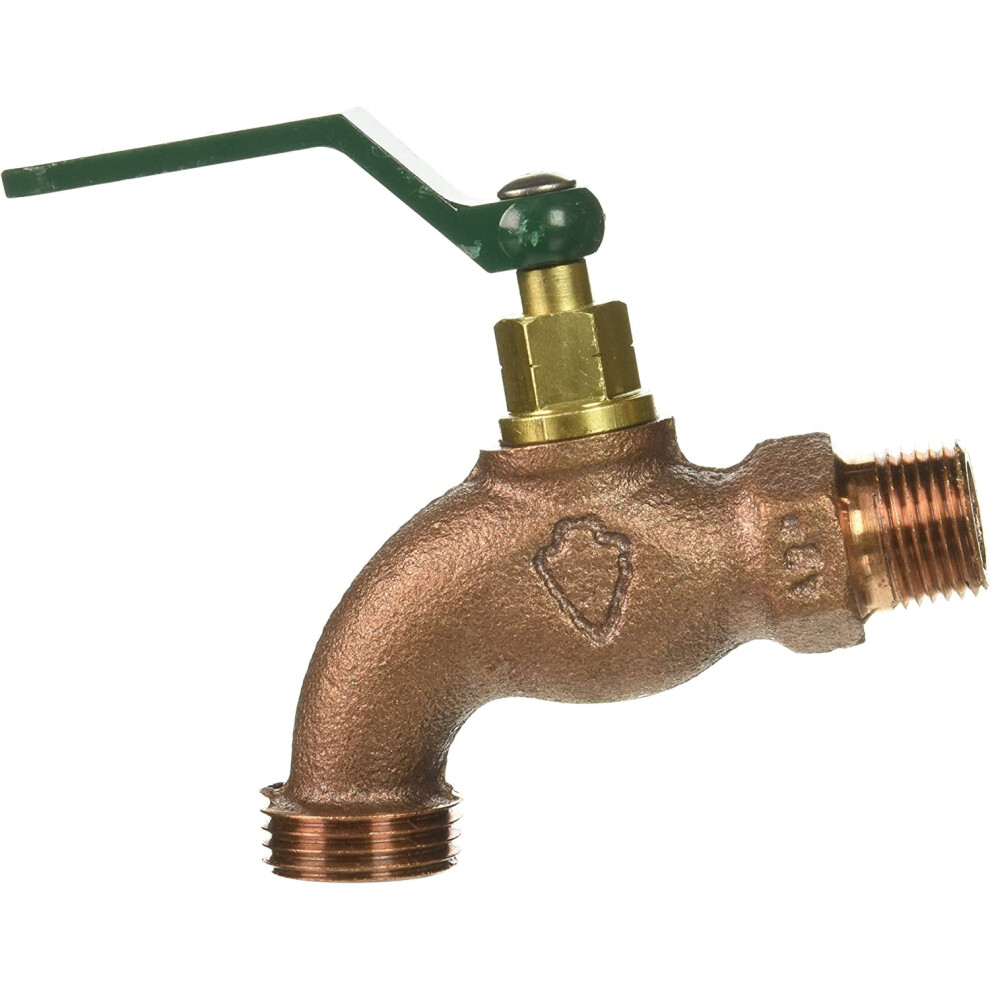 301Qtlf 1/2" Male Iron Pipe X 3/4"Hose Thread, Hose Bibb 9365509570715