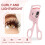 Heated Eyelash Curler,Upgraded 3-speed temperature-controlled LCD display 1